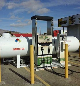 Image of the Mojave Archer Travel Center ARRO Autogas site.